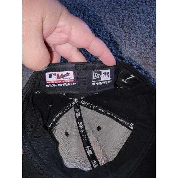 S F Giants New Era Authentic On Field Baseball Cap Size 7 - Picture 5 of 6